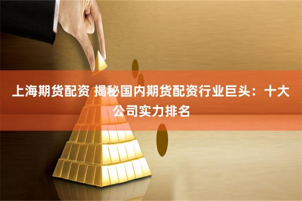 上海期货配资 揭秘国内期货配资行业巨头：十大公司实力排名